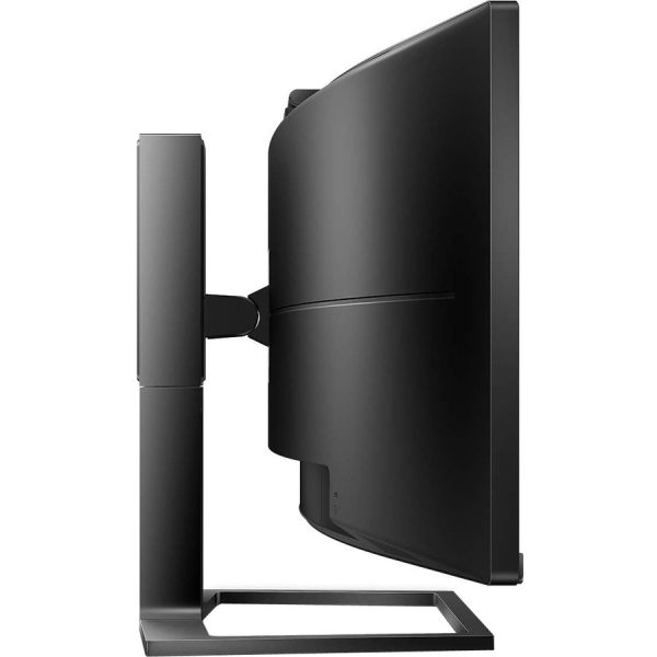 Philips Brilliance 499P9H 49" Class Webcam Dual Quad HD (DQHD) Curved Screen LCD Monitor - 32:9 - Textured Black - Image 6