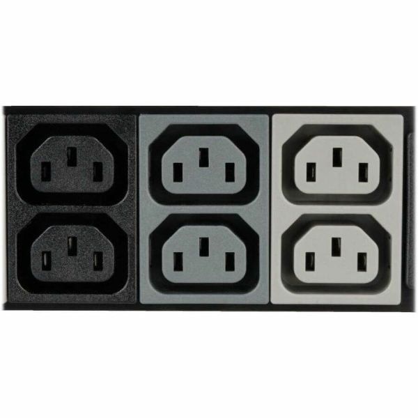 Eaton Tripp Lite Series 8.6kW 3-Phase Local Metered PDU, 208/120V Outlets (36 C13, 6 C19, 6 5-15/20R), 208V L21-30P, 6 ft. (1.83 m) Cord, 0U Vertical, TAA - Image 6