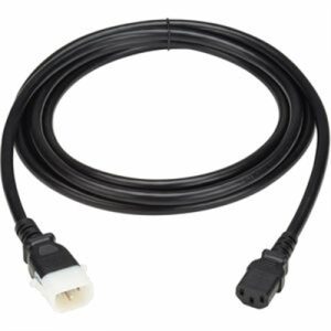 PWR CORD C13 P-LOCK C14 6FT BK