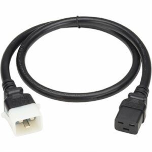 C19 TO P-LOCK C20 4FT BLK 6PK