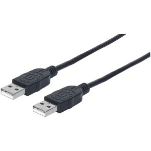 Manhattan 353915 USB 2.0 A-Male to A-Male Cable (10 Ft.)