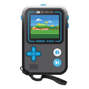 My Arcade DGUN-3926 Gamer Mini Classic 160-in-1 Handheld Game System (Black/Blue)