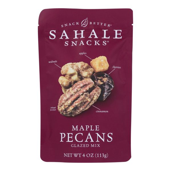 Sahale Snacks Glazed Mix - Maple Pecans - Case of 6 - 4 oz. - Image 3