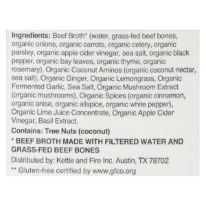 Kettle And Fire - Bone Broth Beef Pho - Case of 6 - 16.9 FZ