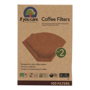 If You Care Coffee Filters lbs.2 Cone - Case of 12 - 100 Count
