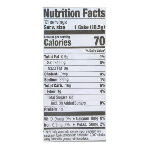 Lundberg Family Farms - Rice Cake Wild Ls - Case of 6-8.5 OZ