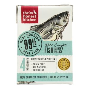 The Honest Kitchen - Dog Fd Meal Boost 99%slmn - Case of 12-5.5 OZ