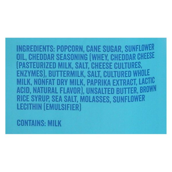 Angie's Kettle Corn Boom Chicka Pop Caramel and Cheddar Popcorn Mix - Case of 12 - 6 oz. - Image 3