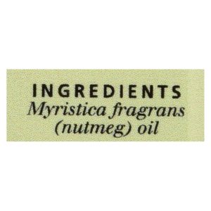 Aura Cacia - Pure Essential Oil Nutmeg - 0.5 fl oz