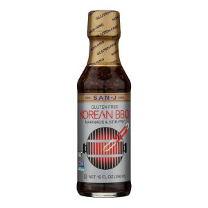 San-j - Sauce Korean BBQ Marinade - Case of 6 - 10 FZ