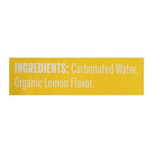 Nixie Sparkling Water - Sparkling Water Lemon - Case of 3 - 8/12 FZ