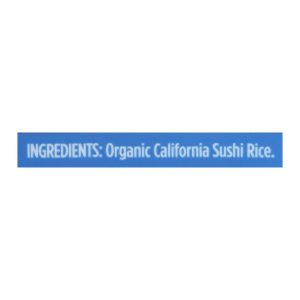 Lundberg Family Farms Organic Sushi White Rice - Case of 6 - 2 lb.