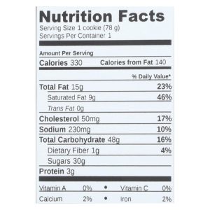 Wow Baking Chocolate Chip - Case of 12 - 2.75 oz.