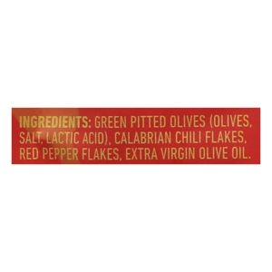 Freestyle Snacking - Olives Green Hot and Spicy - Case of 6-4 Ounce