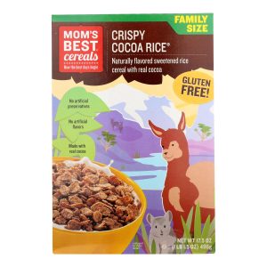 Moms Best Naturals Cereal - Crispy Cocoa Rice - 17.5 oz - case of 14