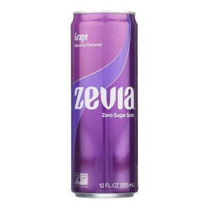 Zevia - Soda Grape - Case of 12-12 FZ
