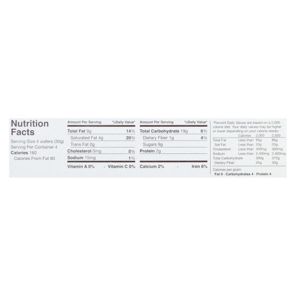 Schar Cocoa Wafers - Case of 12 - 4.4 oz. - Image 3