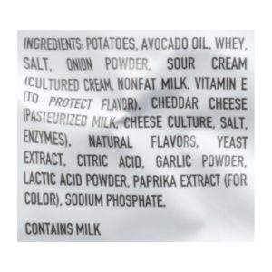 Boulder Canyon - Chip Ched Sr Cream Avo Oil - Case of 12-6 OZ