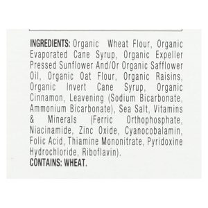 Earth's Best Organic Letter of The Day Oatmeal Cinnamon Cookies - Case of 6 - 5.3 oz.