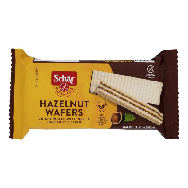 Schar Wafers - Hazelnut - Gluten Free - 1.8 oz - Case of 20 - Image 2