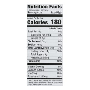 Explore Cuisine - Fettuccine Pasta - Edamame & Mung Bean - Case of 6 - 8 oz.