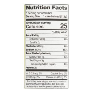 Native Forest Organic Sliced Portobello - Mushrooms - Case of 12 - 4 oz.