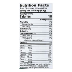 Pines International 100% Organic Barley Grass Powder - 3.5 oz