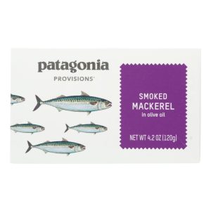 Patagonia Provisions - Mackerel Smoked - Case of 10-4.2 OZ