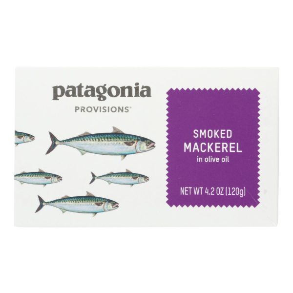Patagonia Provisions - Mackerel Smoked - Case of 10-4.2 OZ