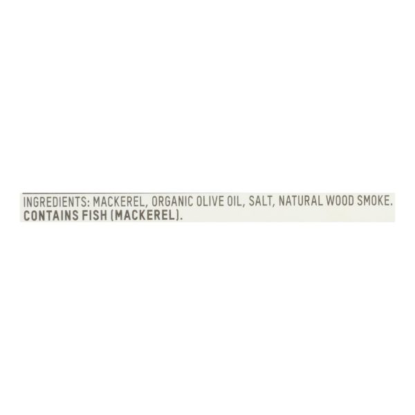 Patagonia Provisions - Mackerel Smoked - Case of 10-4.2 OZ - Image 2