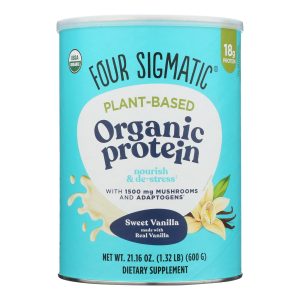 Four Sigmatic - Protein Plnt Bs Sweet Vnla - 1 Each-21.16 OZ