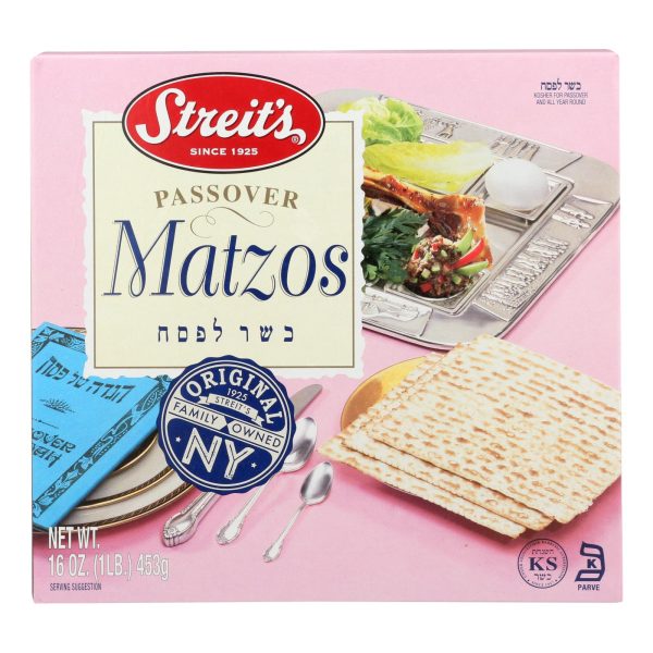 Streit's - Matzo Kosher for Passover - Case of 30-1 LB - Image 2