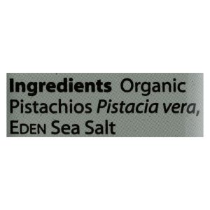 Eden Foods Organic Pocket Snacks - Pistachios - Shelled and Dry Roasted - 1 oz - Case of 12