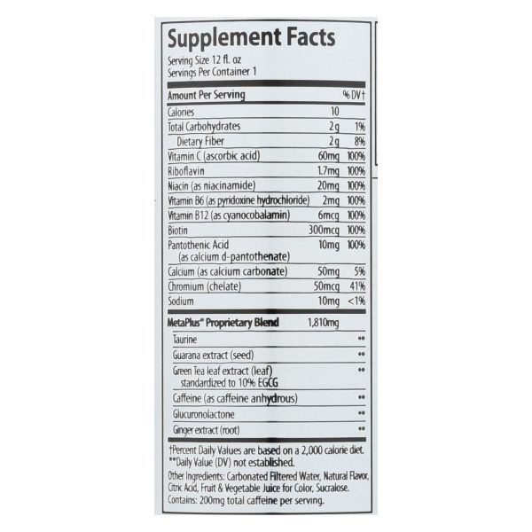 Celsius Sparkling Wild Berry Dietary Supplement  - Case of 12 - 12 FZ - Image 3