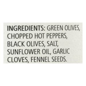 Bono - Olive Mix Spicy Itln Pittd - Case of 6-9.88 OZ