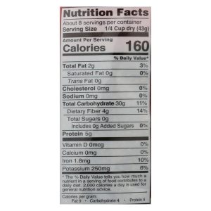 Nature's Earthly Choice Premium Red Quinoa - Case of 6 - 12 oz.