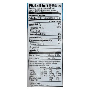 Woodstock Organic Milk Chocolate Rice Bites - Case of 8 - 2.1 OZ