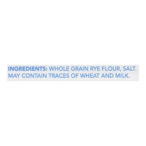 Wasa Crispbread Light Rye - Case of 12 - 9.5 oz.