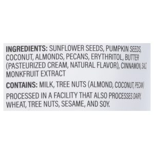 Nutrai - Granola Cinnamon Pecan - Case of 6-8 ounces