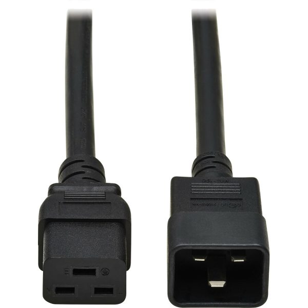 Eaton Tripp Lite Series Power Extension Cord, C19 to C20 - Heavy-Duty, 20A, 250V, 12 AWG, 15 ft. (4.6 m), Black - Image 5