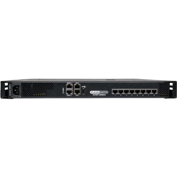 Eaton Tripp Lite Series NetCommander 8-Port Cat5 KVM over IP Switch - 19 in. LCD, 1 Remote + 1 Local User, 1U Rack-Mount, TAA - Image 5