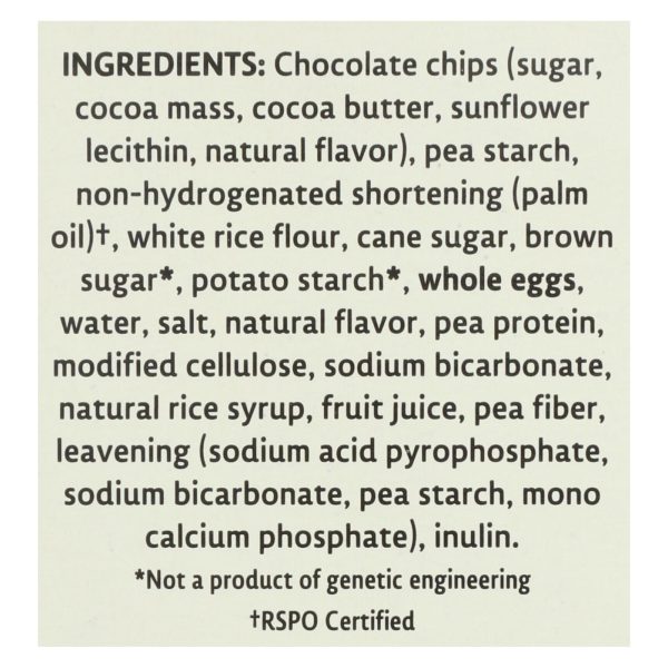 Kinnikinnick Cookies - Chocolate Chip - Case of 6 - 8 oz. - Image 3