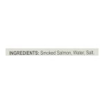 Bar Harbor - Salmon Fillets Wild Smoked Ak - Case of 12-6.7 OZ