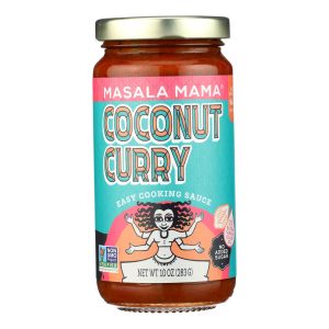 Masala Mama Coconut Curry All Natural Simmer Sauce - Case of 6 - 10 OZ