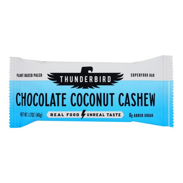 Thunderbird - Bar Chocolate Coconut Cashew - Case of 12-1.7 OZ - Image 3