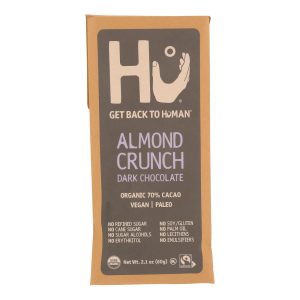 Hu - Dark Chocolate Br Almond Crunch - Case of 12-2.1 OZ