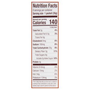 Bob's Red Mill - Instant Oatmeal Gluten Free Pkt Bsgr Maple - Case of 4-9.88 OZ