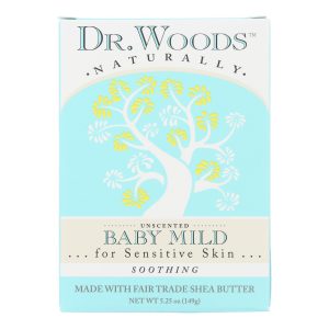 Dr. Woods Bar Soap Baby Mild Unscented - 5.25 oz