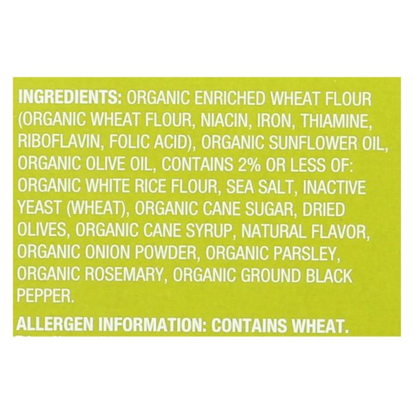 Miltons - Baked Crackers Oo&ss - Case of 8 - 6 OZ