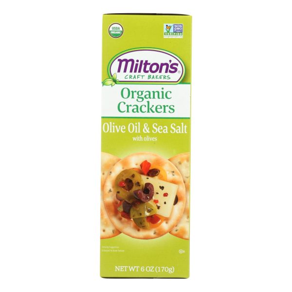 Miltons - Baked Crackers Oo&ss - Case of 8 - 6 OZ - Image 2